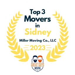 top 3 ranked movers in sidney 2023 miller moving co llc image