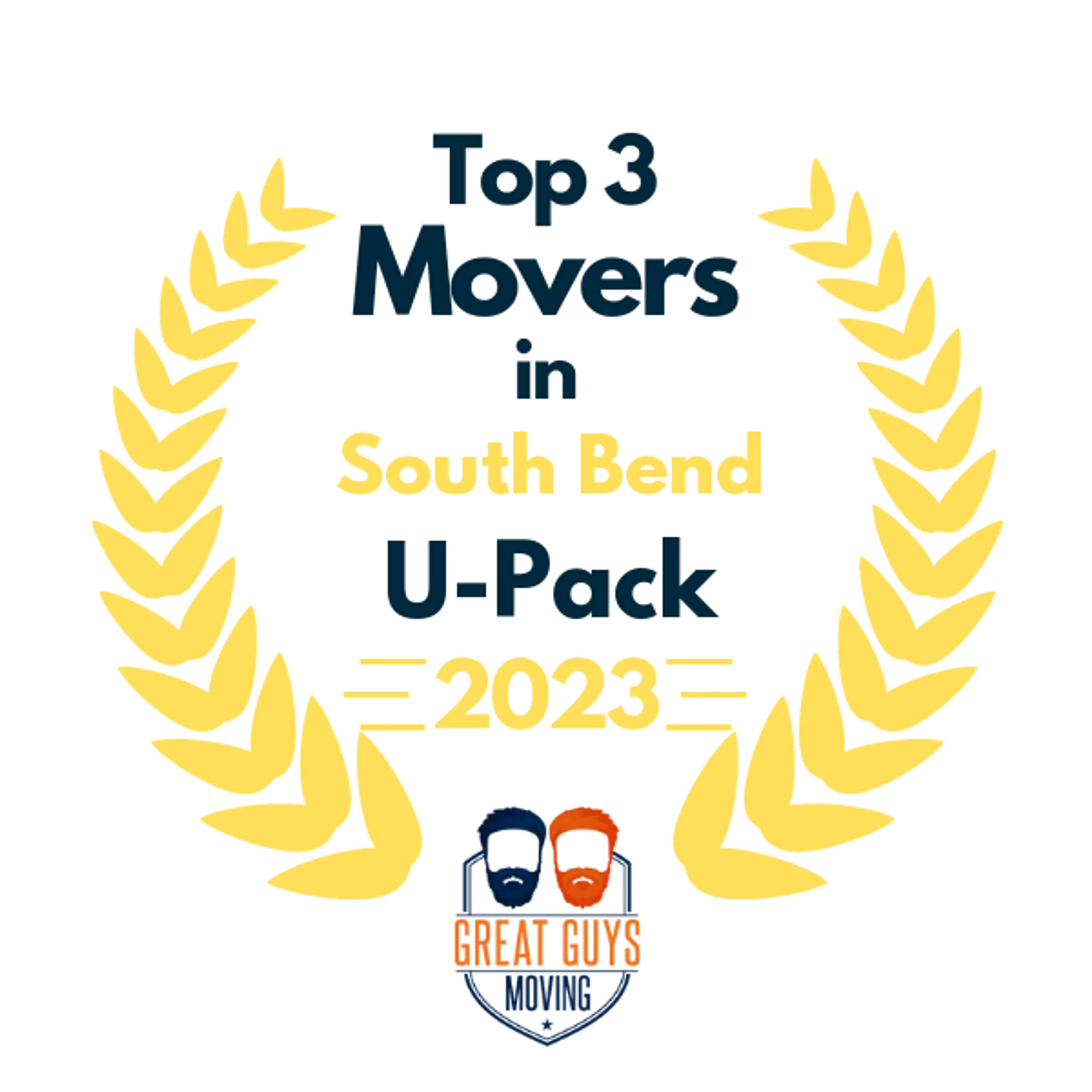 Top 3 Movers in South Bend, IN 2023 award