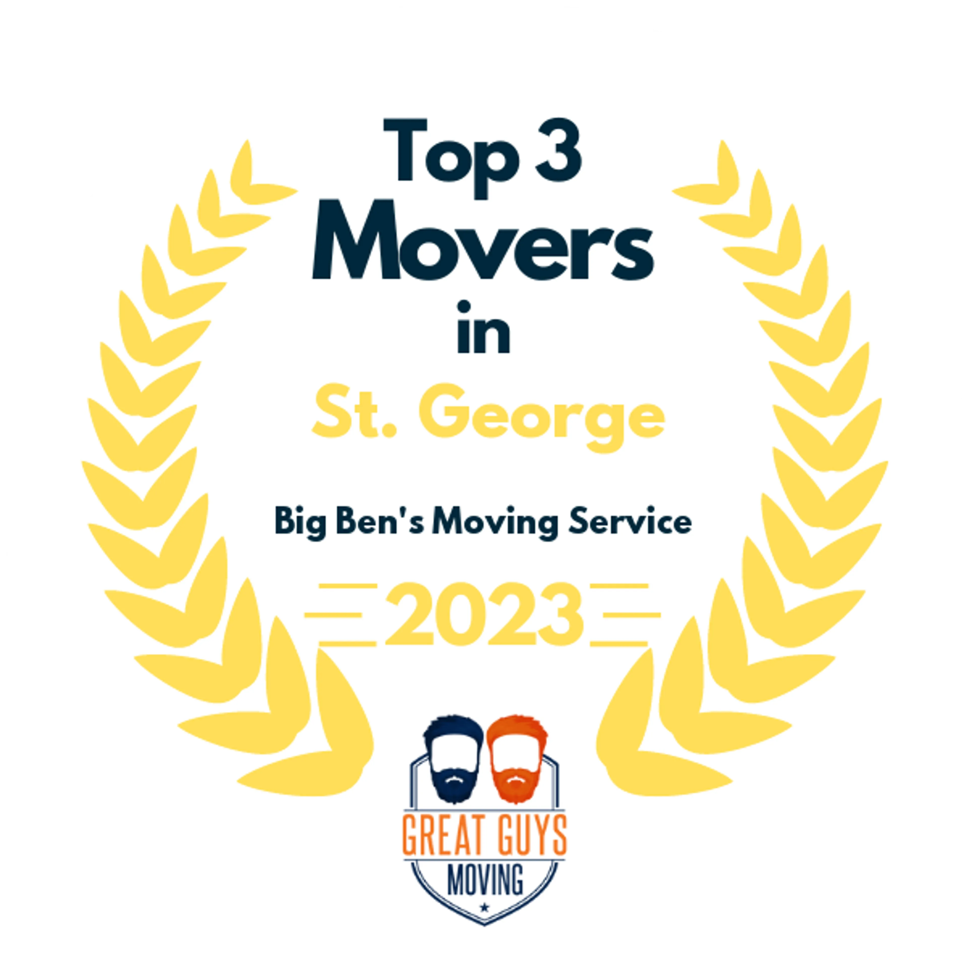 Top 3 Movers in Provo, UT 2023 award