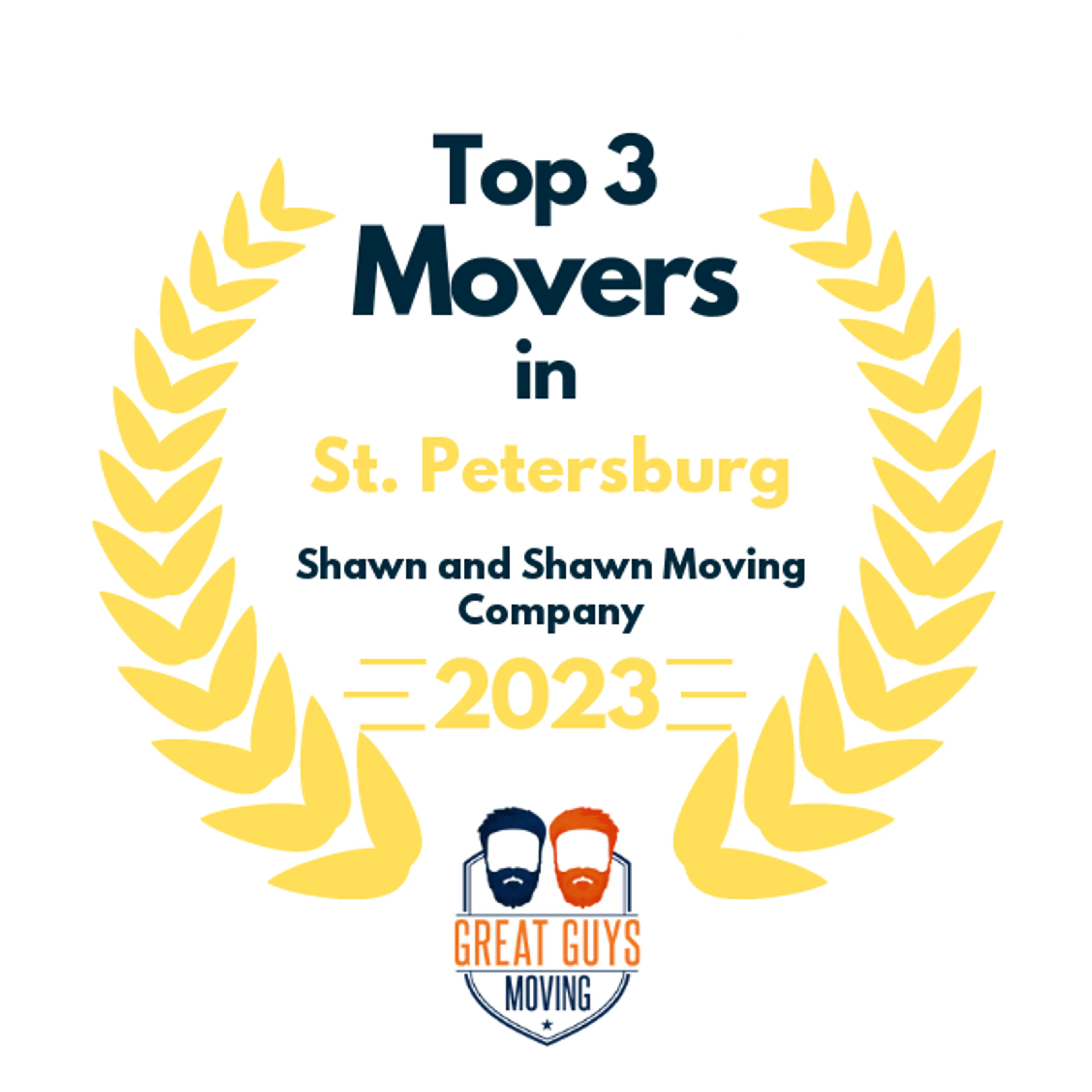 Top 3 Movers in Tampa, FL 2023 award