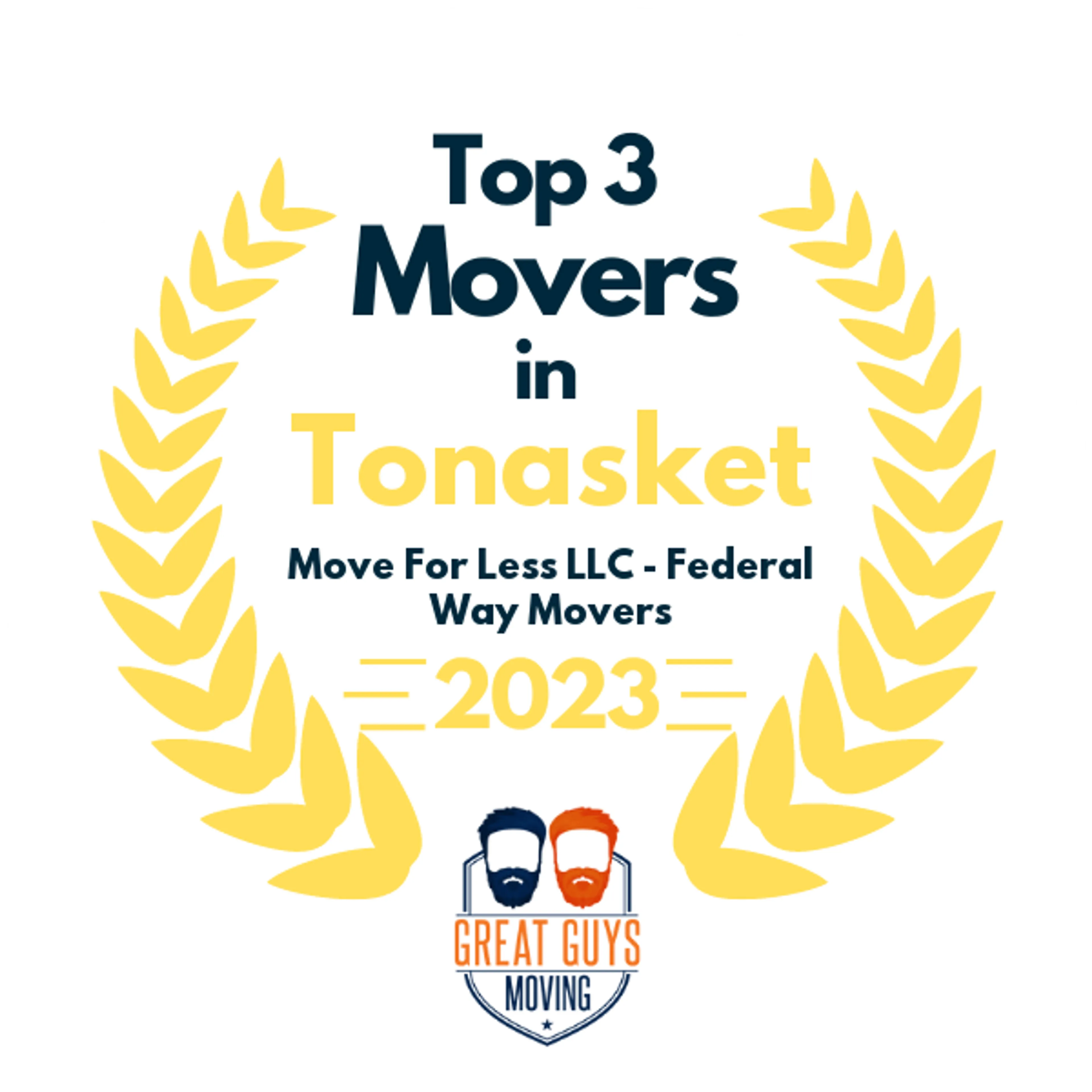 Top 3 Movers in Tacoma, WA 2023 award