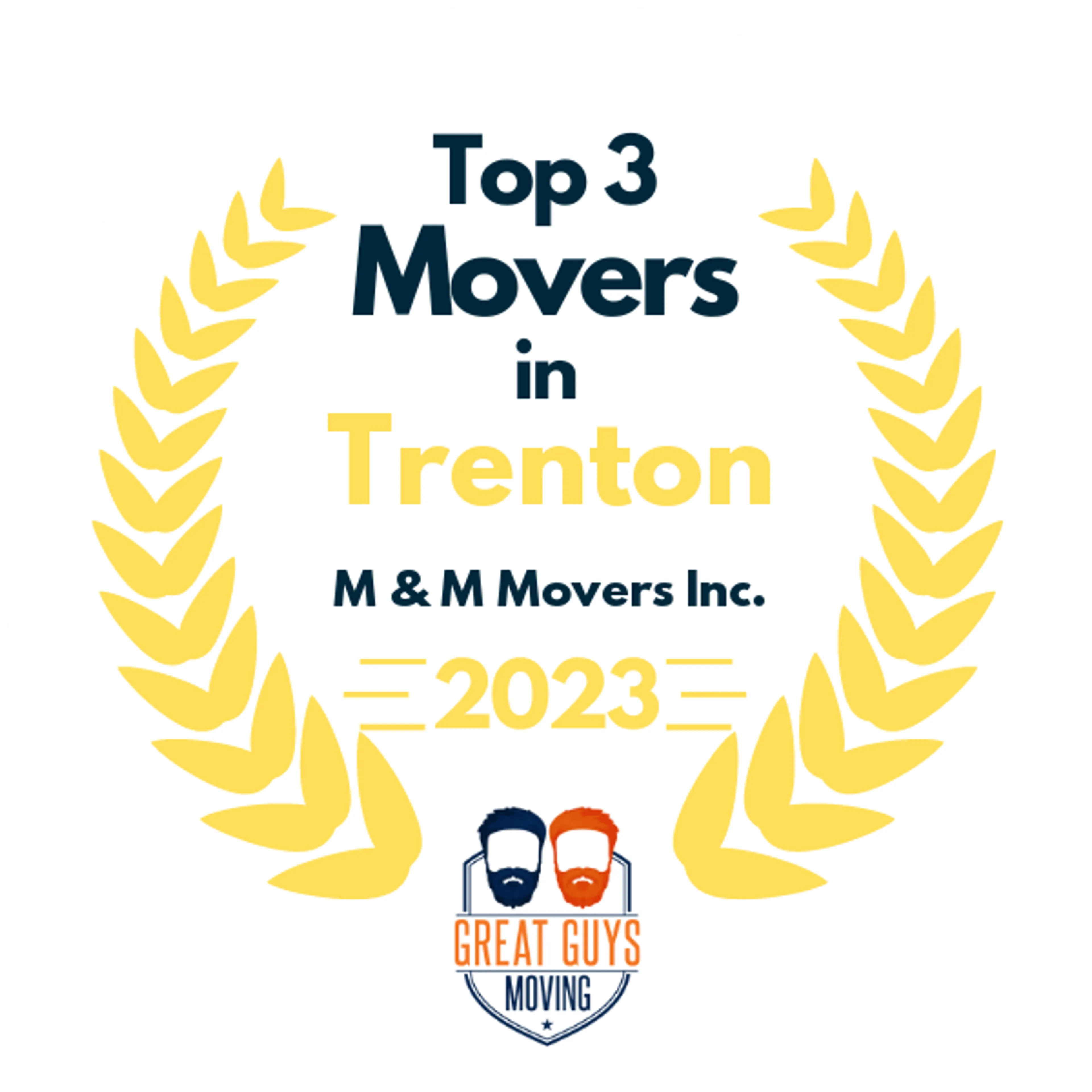 Top 3 Movers in Newark, NJ 2023 award
