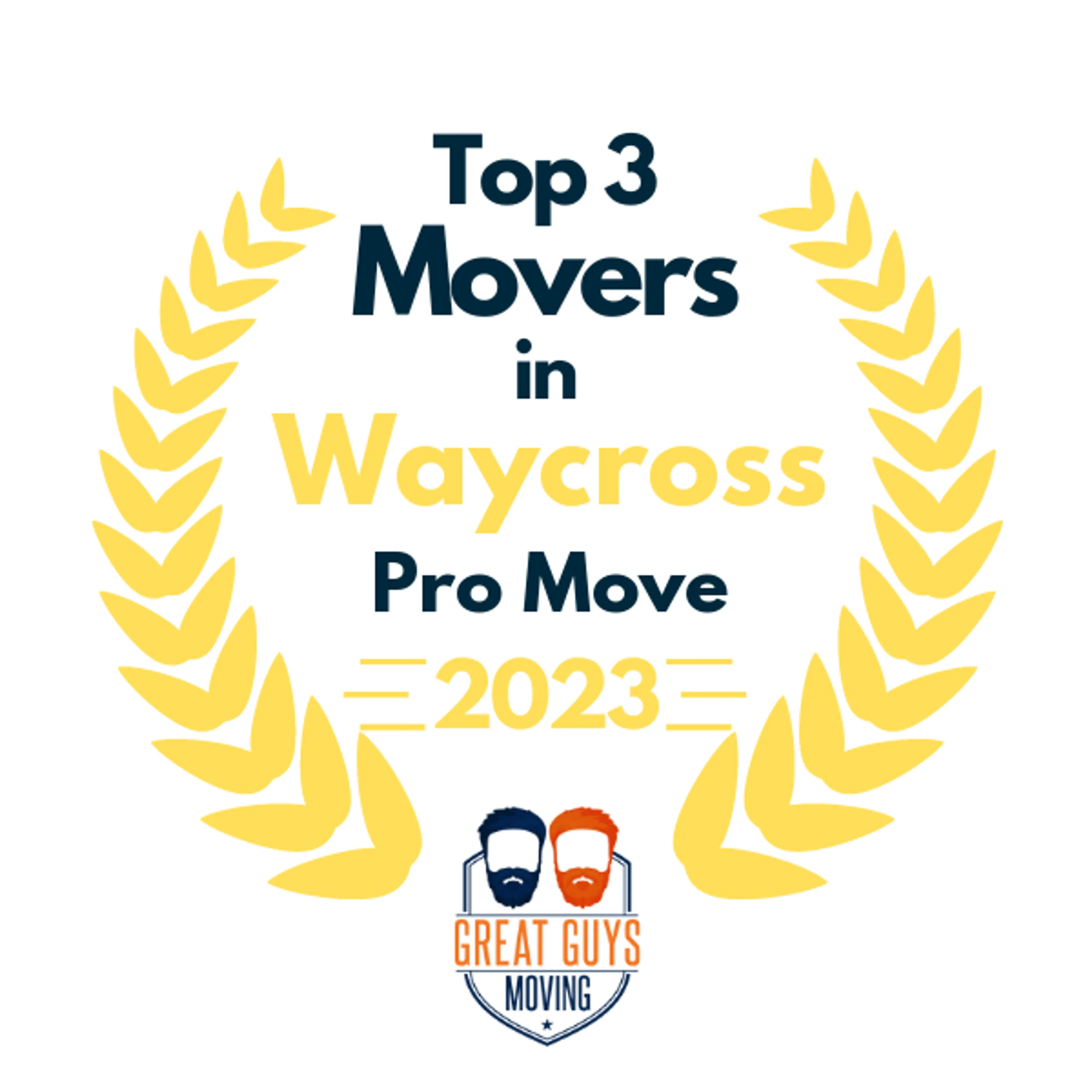 Top 3 Movers in Brunswick, GA 2023 award