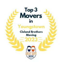 top 3 ranked movers in youngstown 2023 cleland brothers moving image