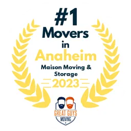 top ranked movers in anaheim 2023 maison moving storage image