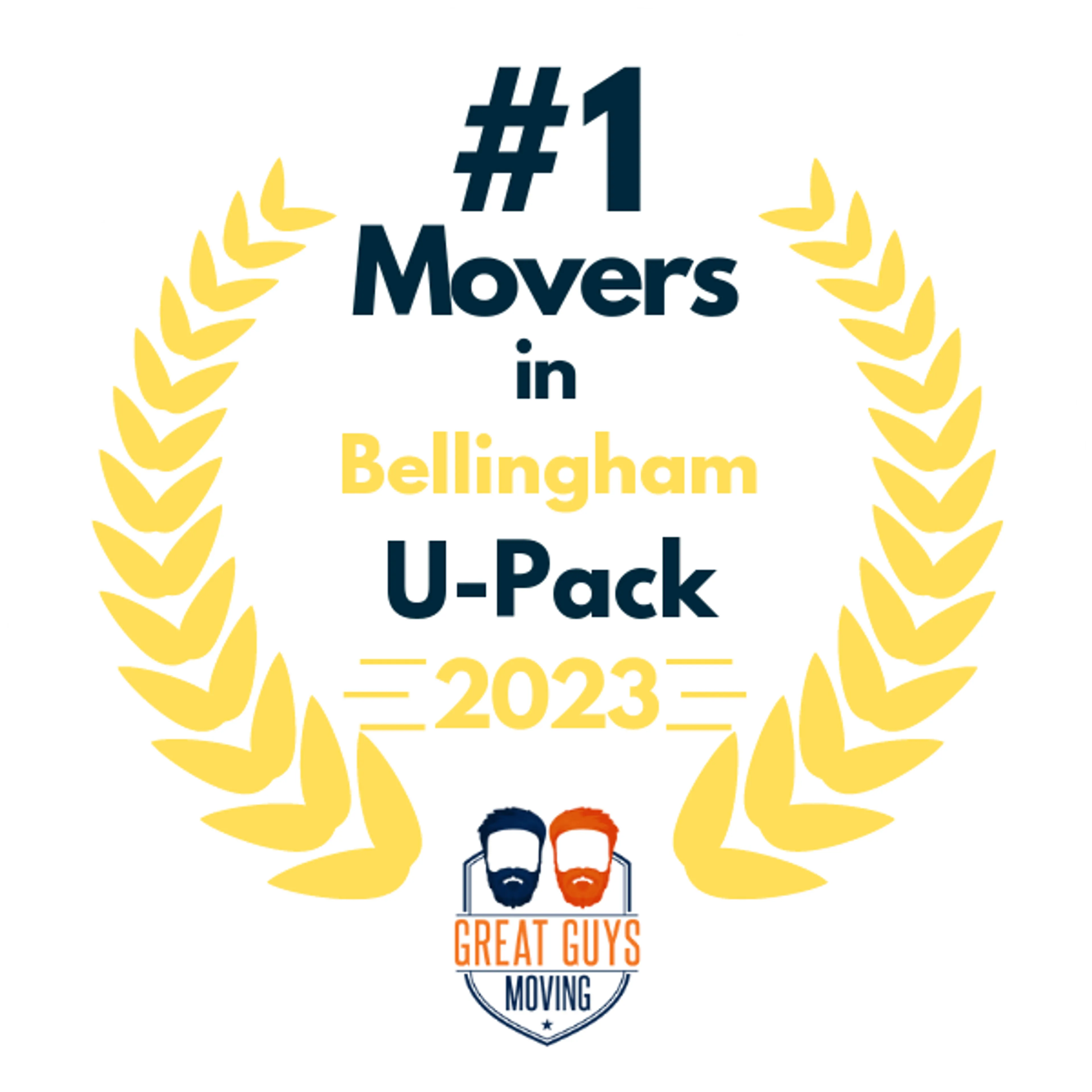 #1 Ranked Movers in Everett, WA 2023 award