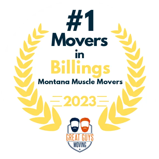 #1 Ranked Movers in Billings, MT 2023 award