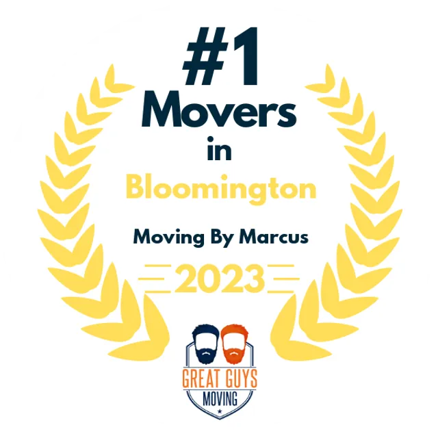 #1 Ranked Movers in Bloomington, IL 2023 award