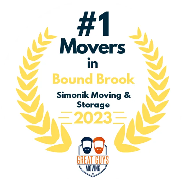 #1 Ranked Movers in Newark, NJ 2023 award