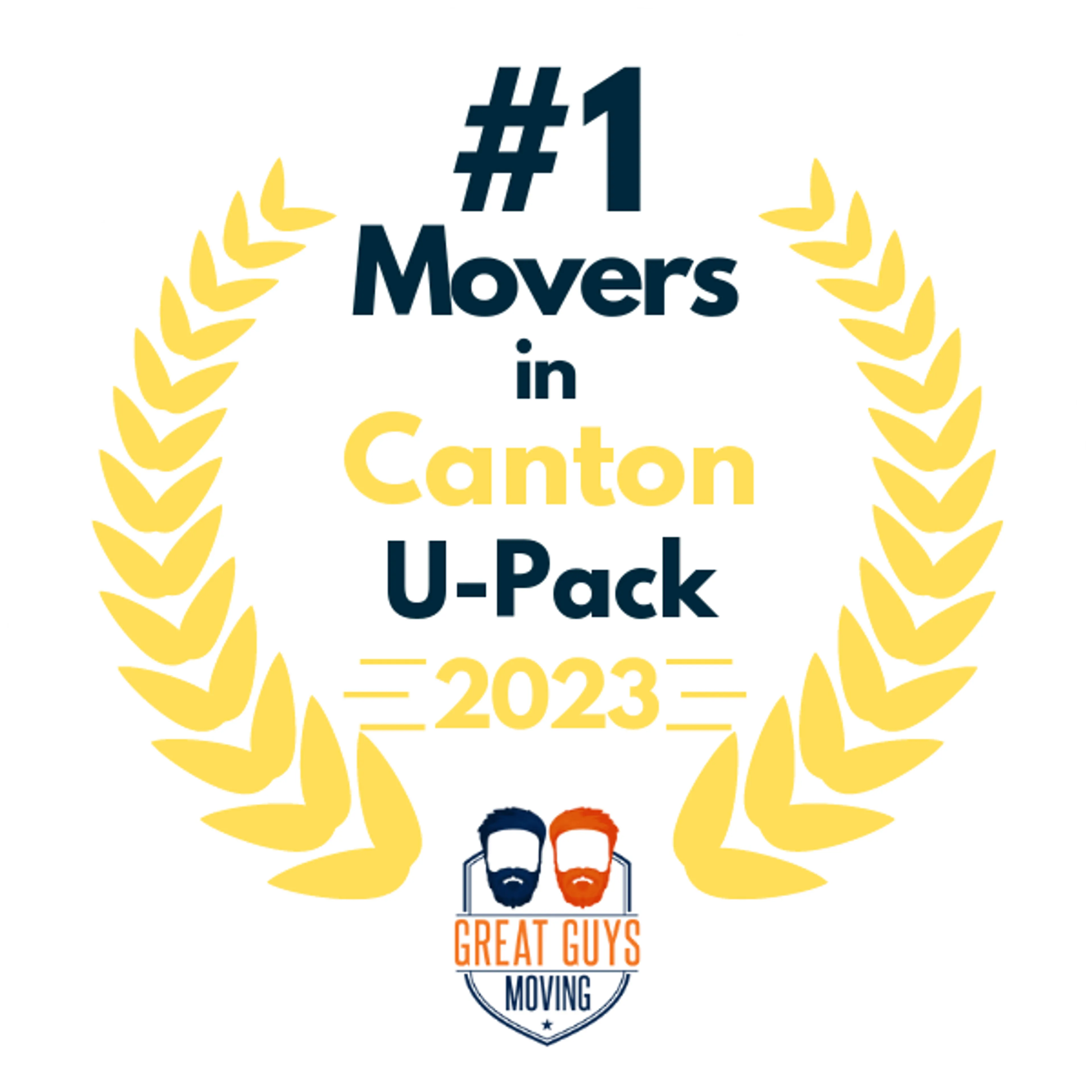 #1 Ranked Movers in Watertown, NY 2023 award