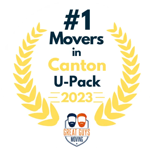 #1 Ranked Movers in Canton, NY 2023 award