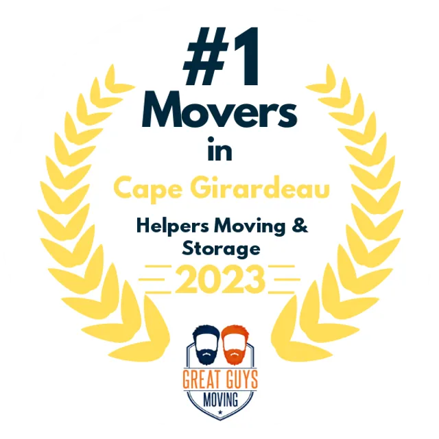 #1 Ranked Movers in Independence, MO 2023 award