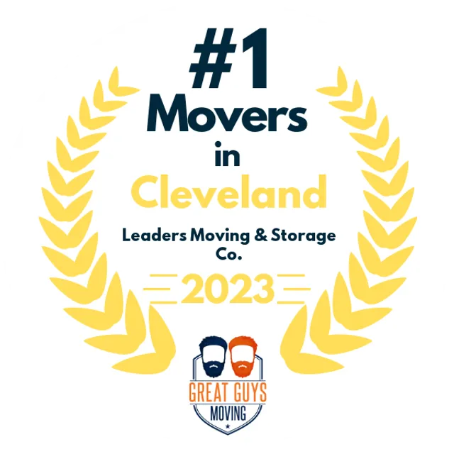 #1 Ranked Movers in Cleveland, OH 2023 award