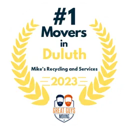 top ranked movers in duluth 2023 mikes recycling and services image