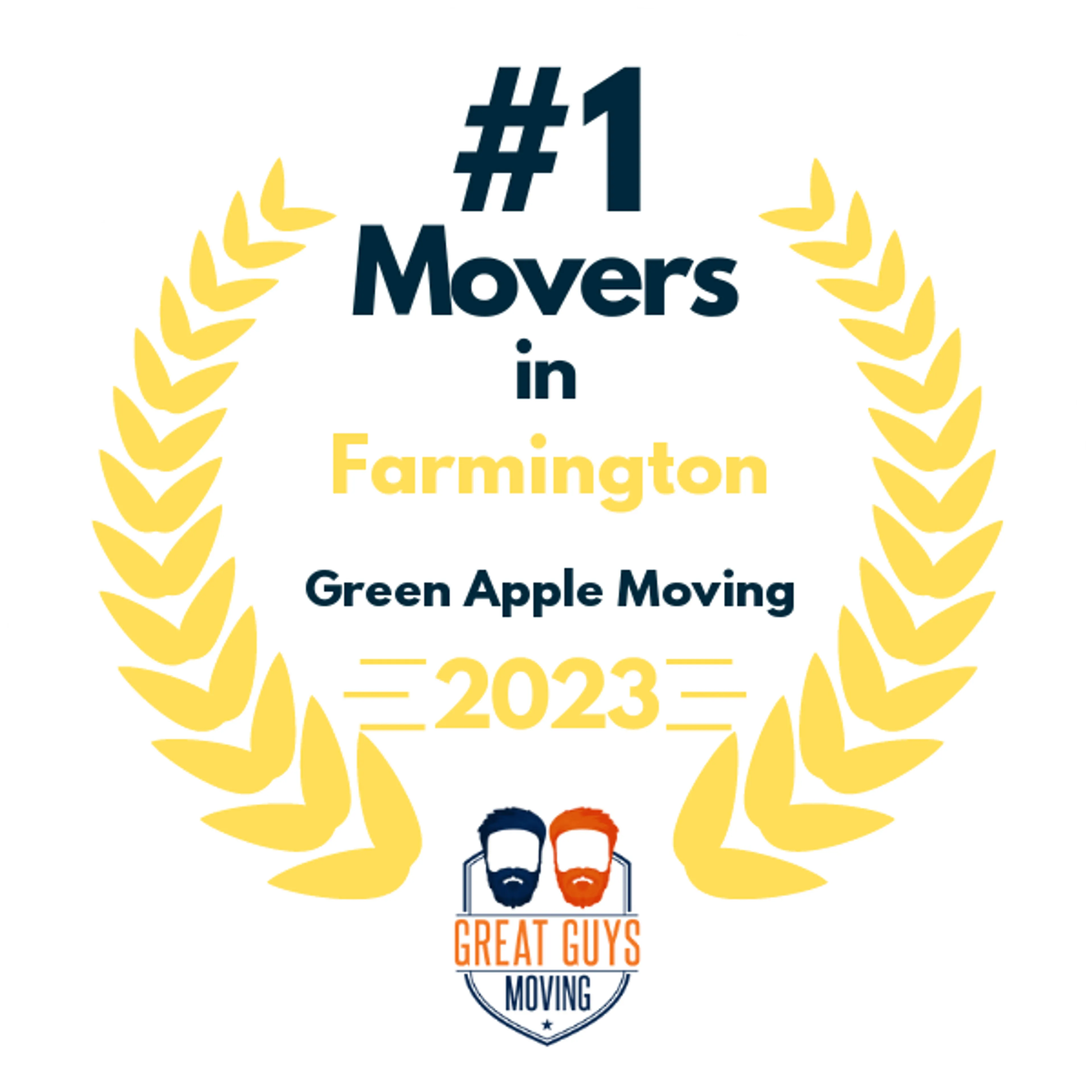 #1 Ranked Movers in Farmington, NM 2023 award