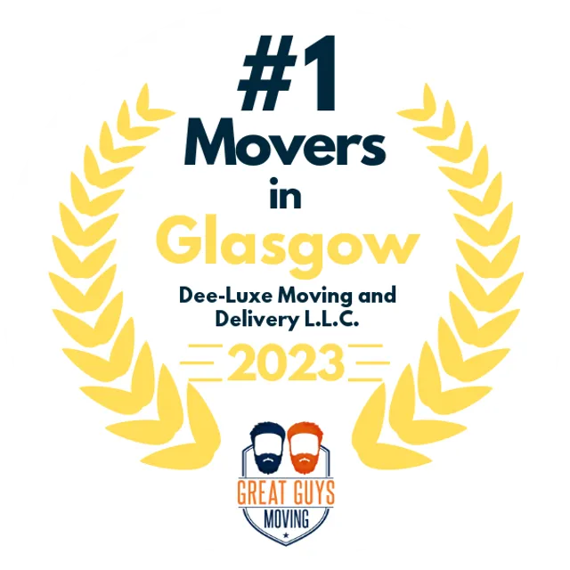 #1 Ranked Movers in Clarksville, TN 2023 award