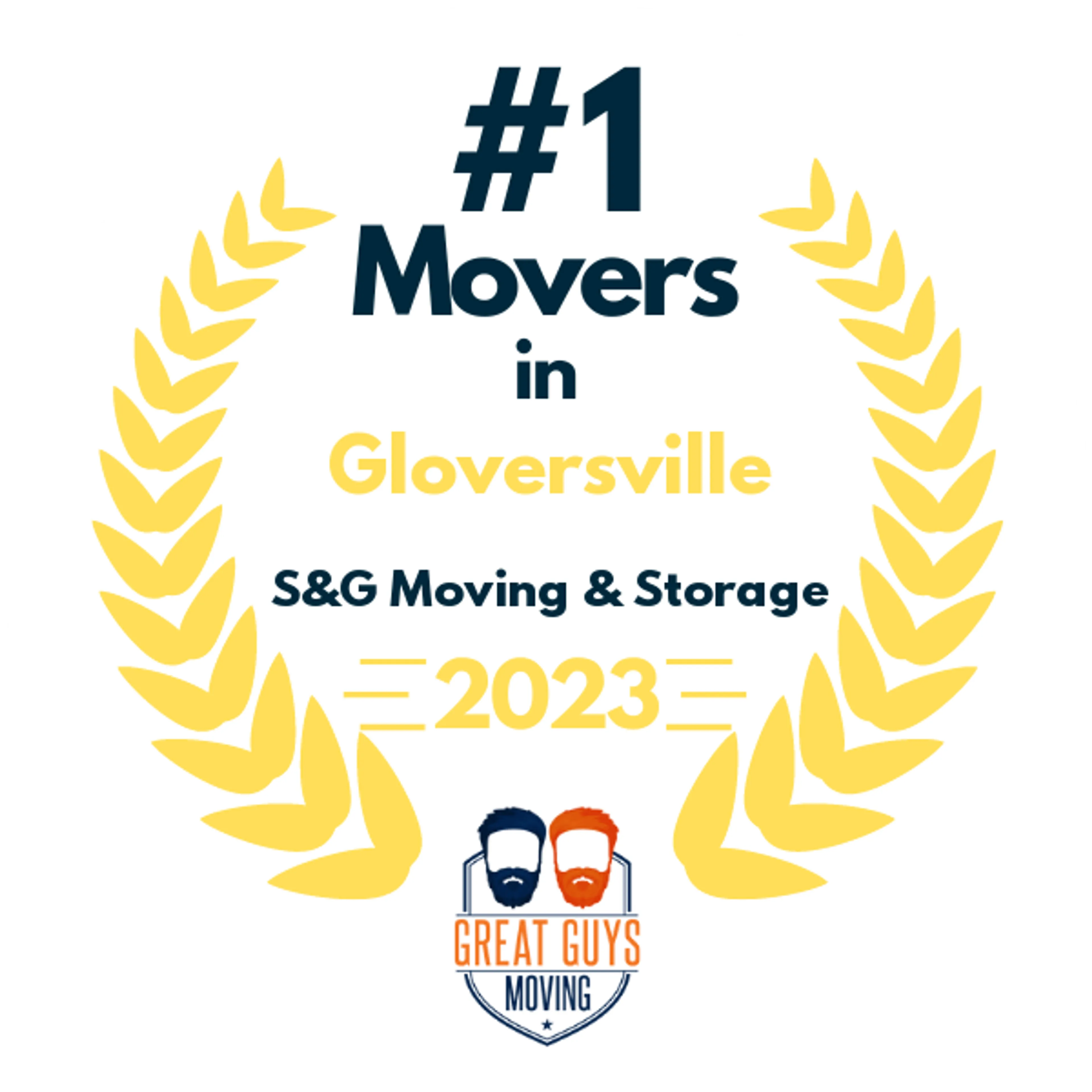 #1 Ranked Movers in Schenectady, NY 2023 award