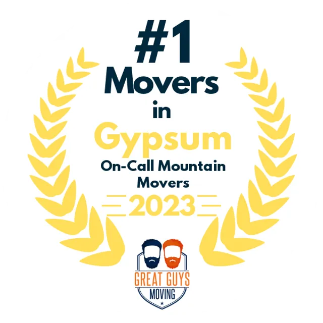 #1 Ranked Movers in Evans, CO 2023 award