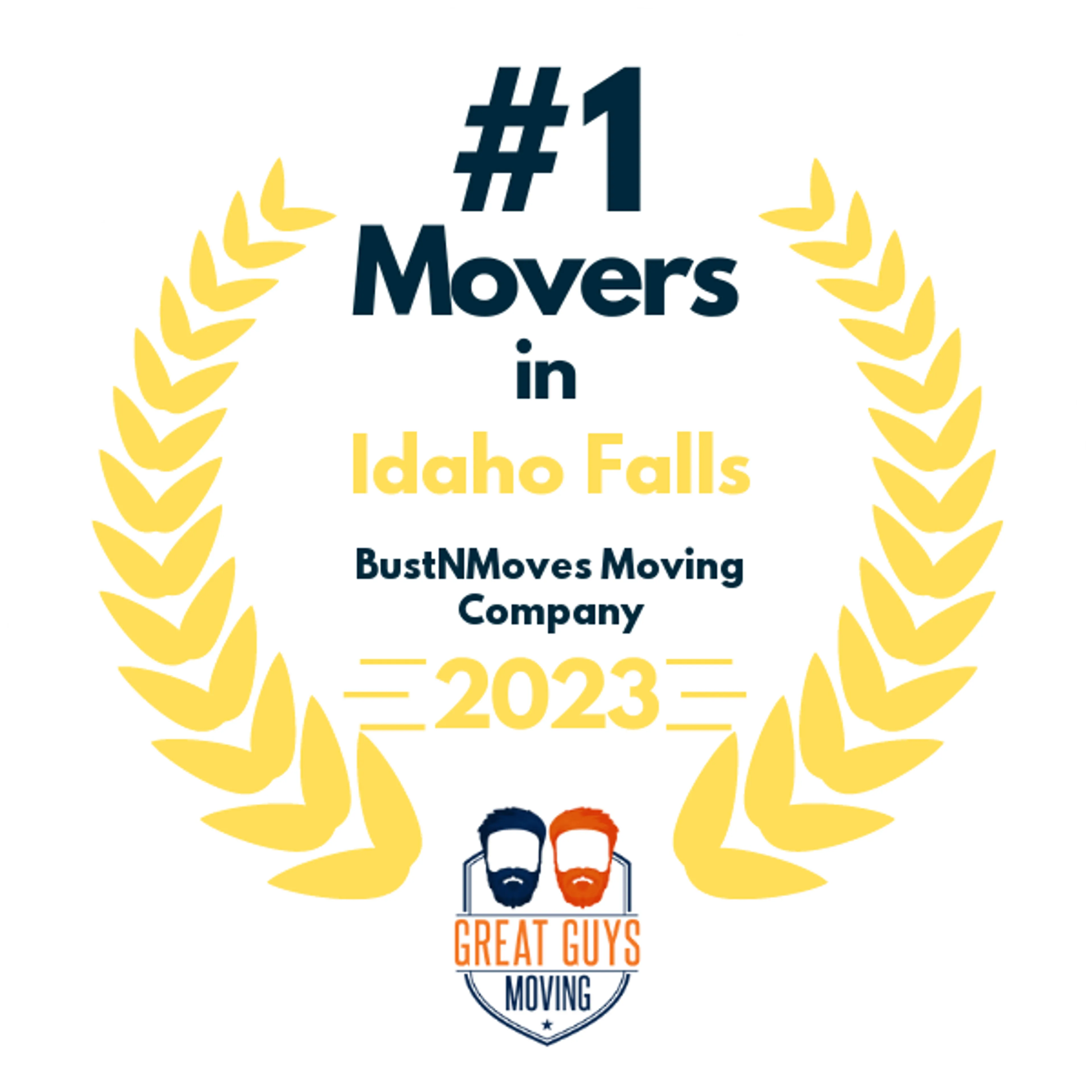 #1 Ranked Movers in Meridian, ID 2023 award