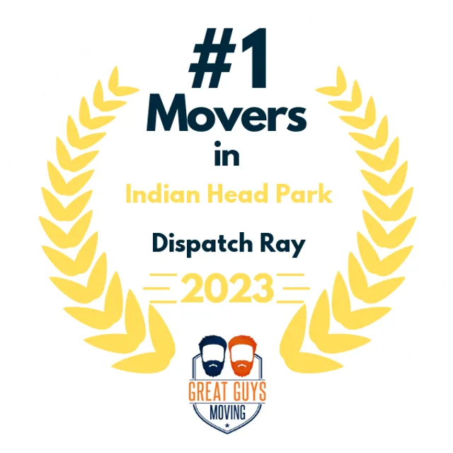 #1 Ranked Movers in Hinsdale, IL 2023 award