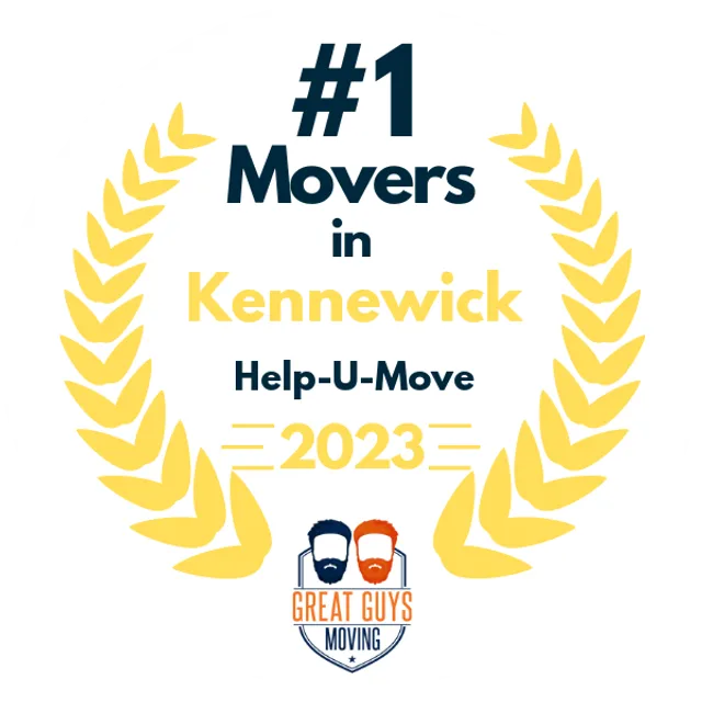 #1 Ranked Movers in Kennewick, WA 2023 award