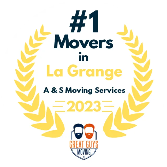 #1 Ranked Movers in Louisville, KY 2023 award