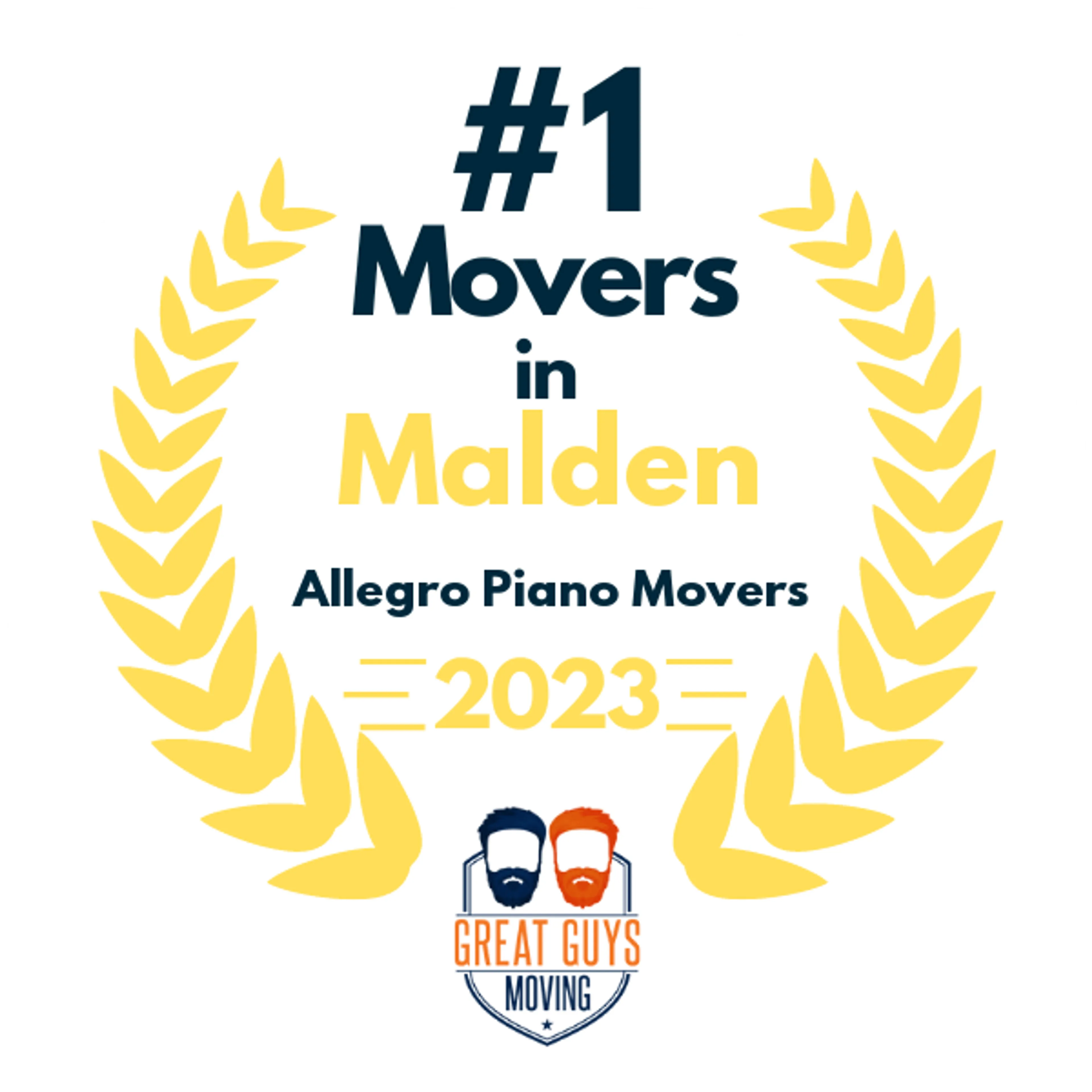 #1 Ranked Movers in Cambridge, MA 2023 award