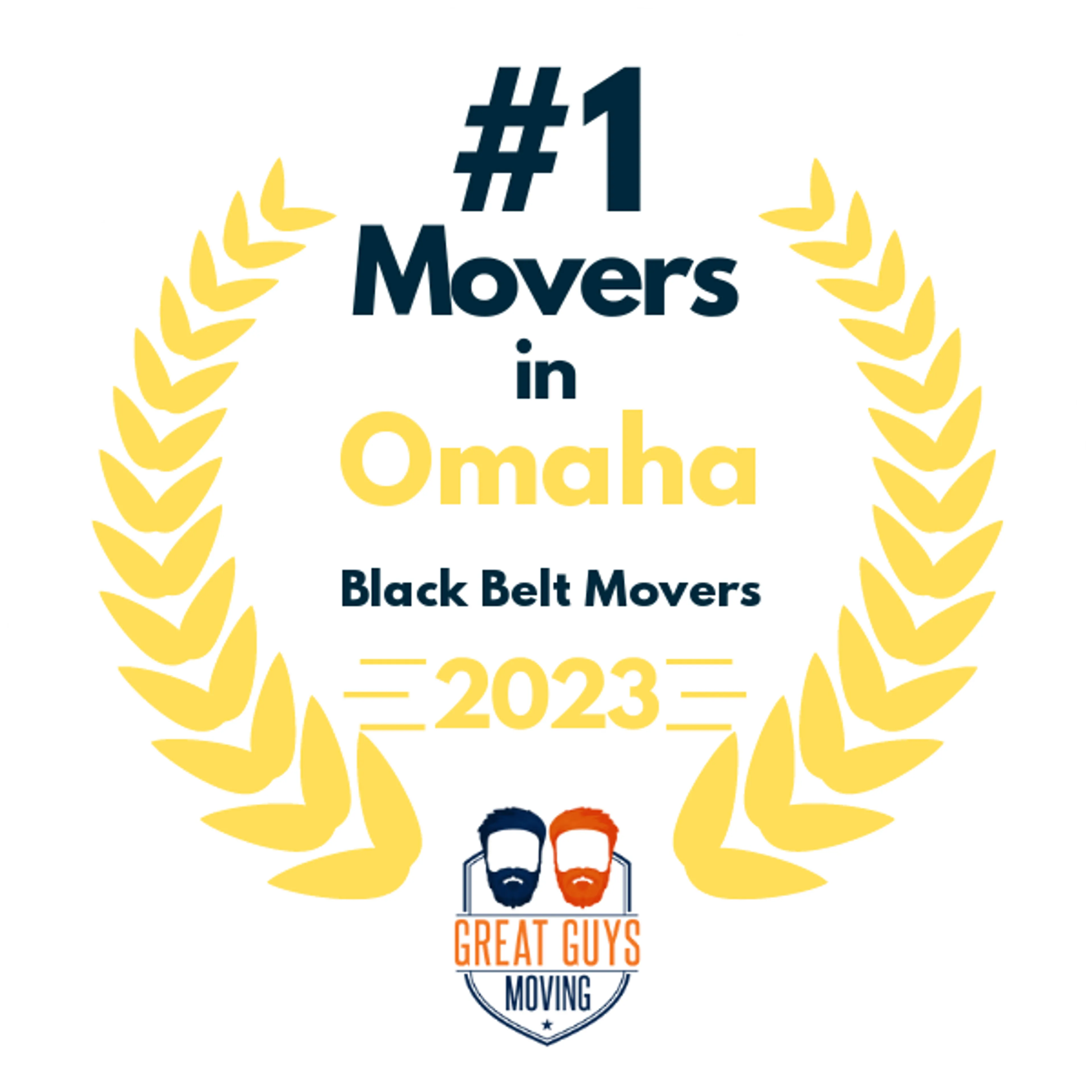 #1 Ranked Movers in Omaha, NE 2023 award