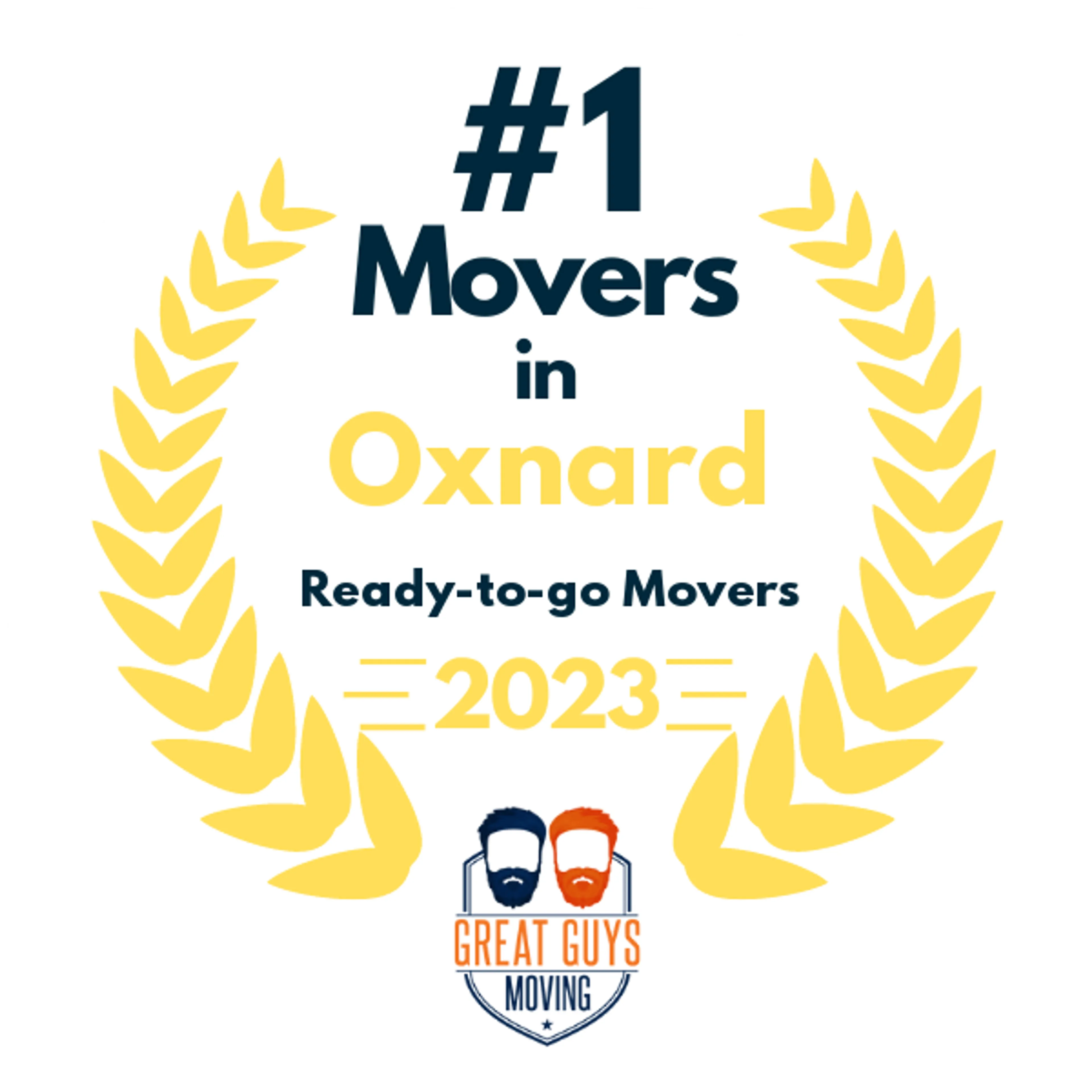 #1 Ranked Movers in Riverside, CA 2023 award