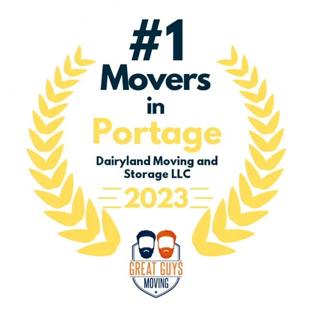 #1 Ranked Movers in Madison, WI 2023 award