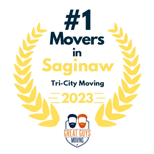 #1 Ranked Movers in Flint, MI 2023 award