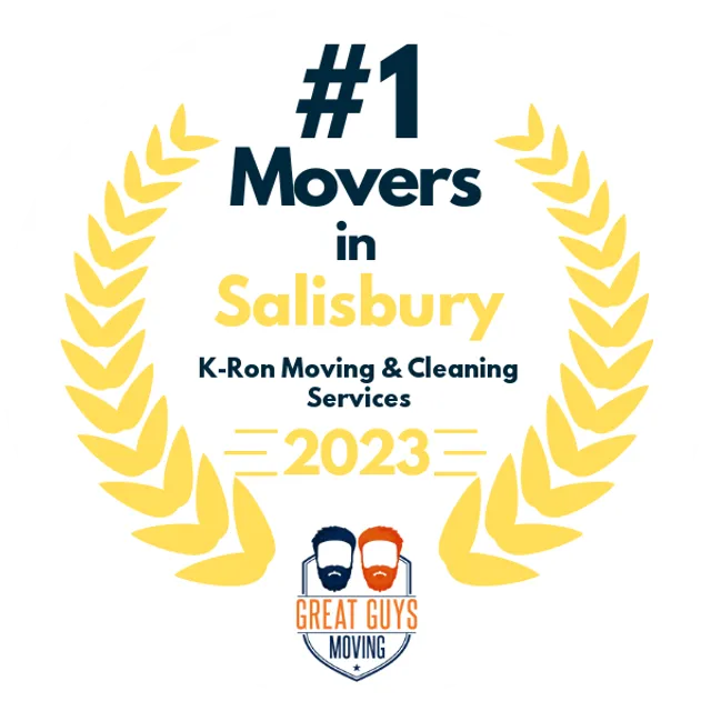 #1 Ranked Movers in Salisbury, MD 2023 award