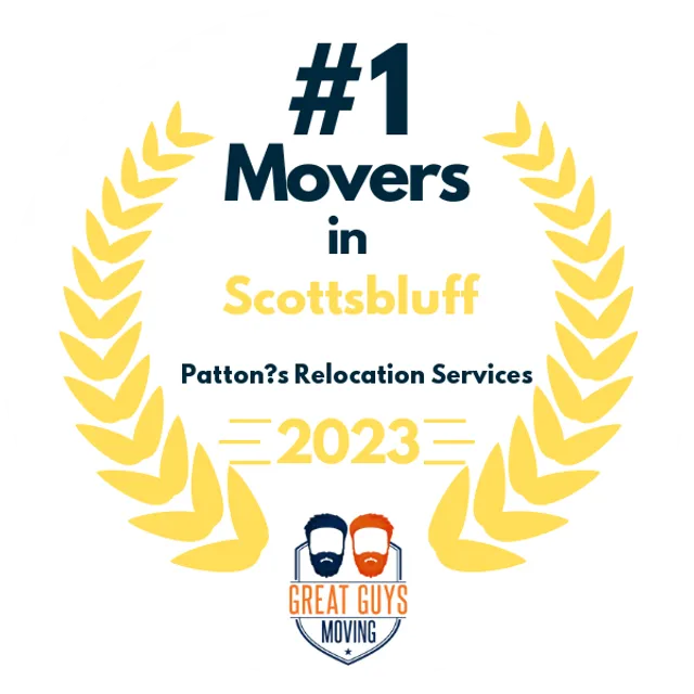 #1 Ranked Movers in Scottsbluff, NE 2023 award