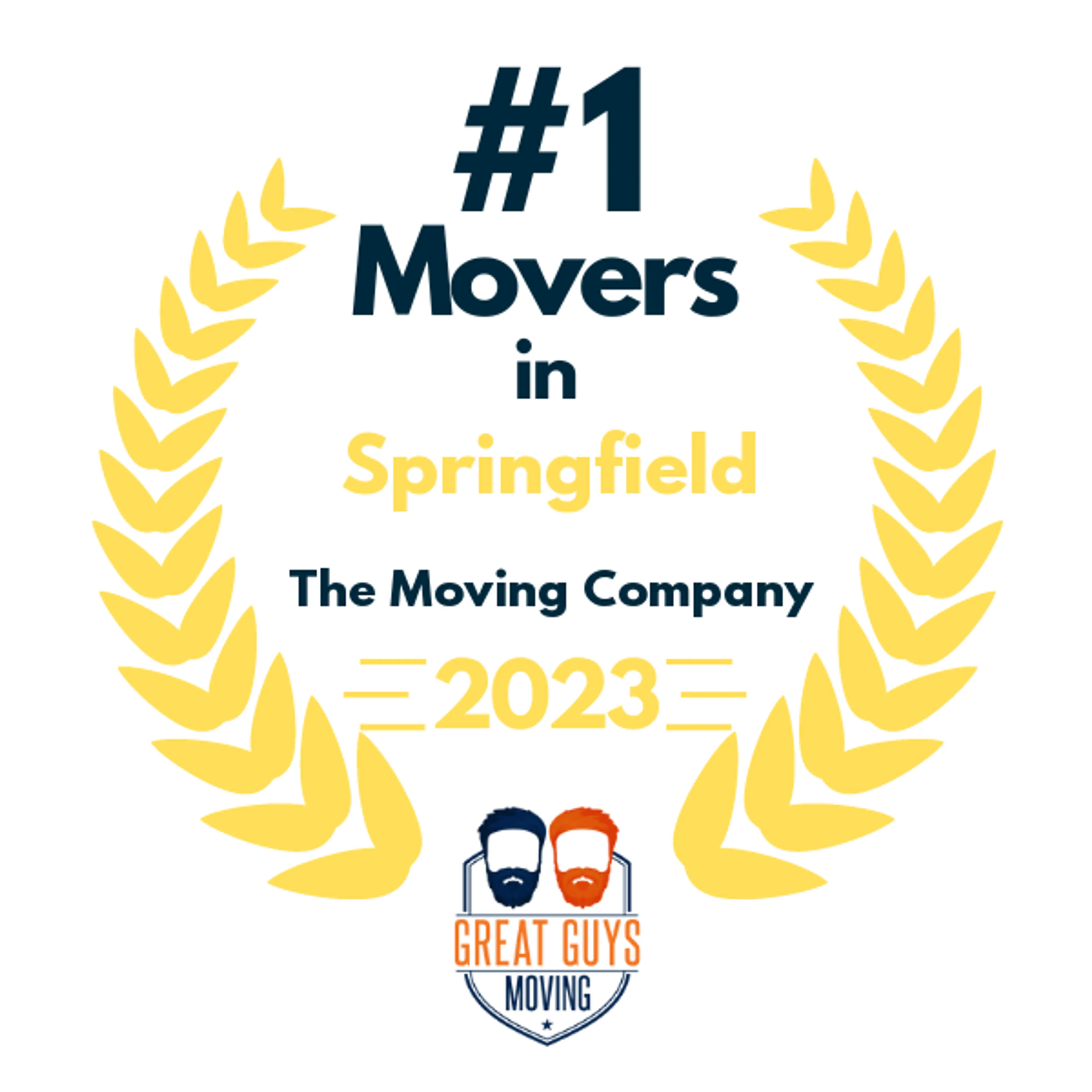 #1 Ranked Movers in Springfield, MO 2023 award
