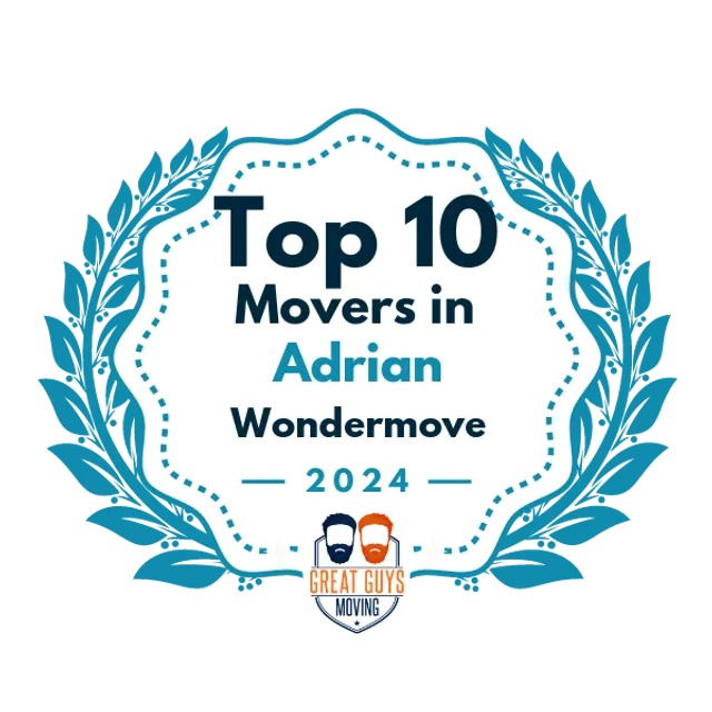 Top 10 Movers in Warren, MI 2024 award