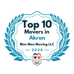 top 10 akron 2024 blue men moving llc image