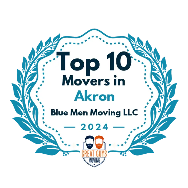 Top 10 Movers in Akron, OH 2024 award