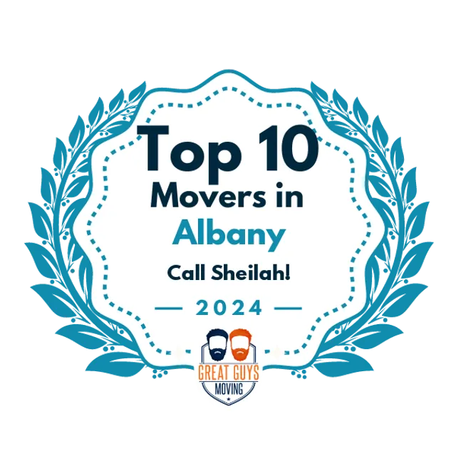 Top 10 Movers in Albany, NY 2024 award