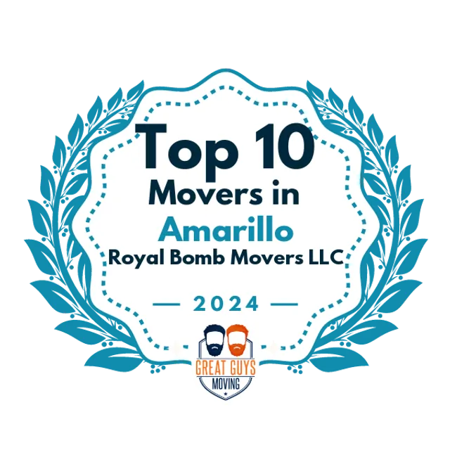 Top 10 Movers in Amarillo, TX 2024 award