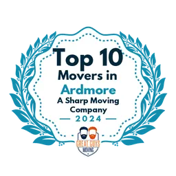 top 10 ardmore 2024 a sharp moving company image