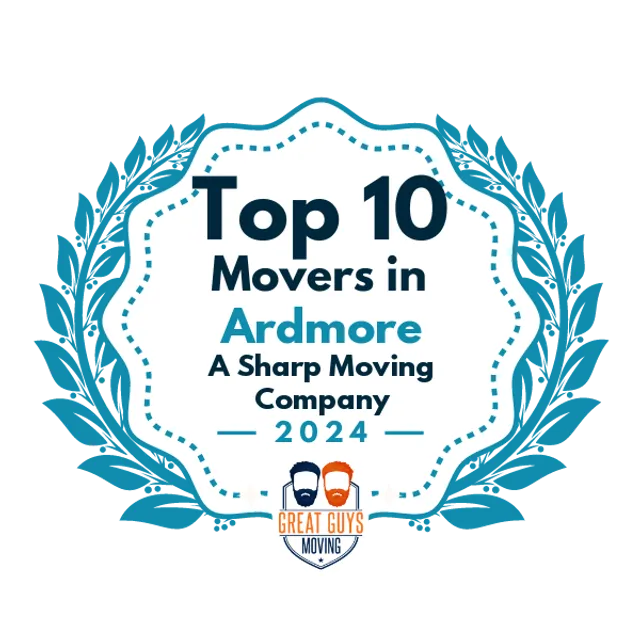 Top 10 Movers in Sherman, TX 2024 award