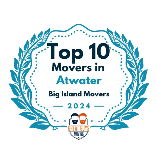 Top 10 Movers in Fresno, CA 2024 award