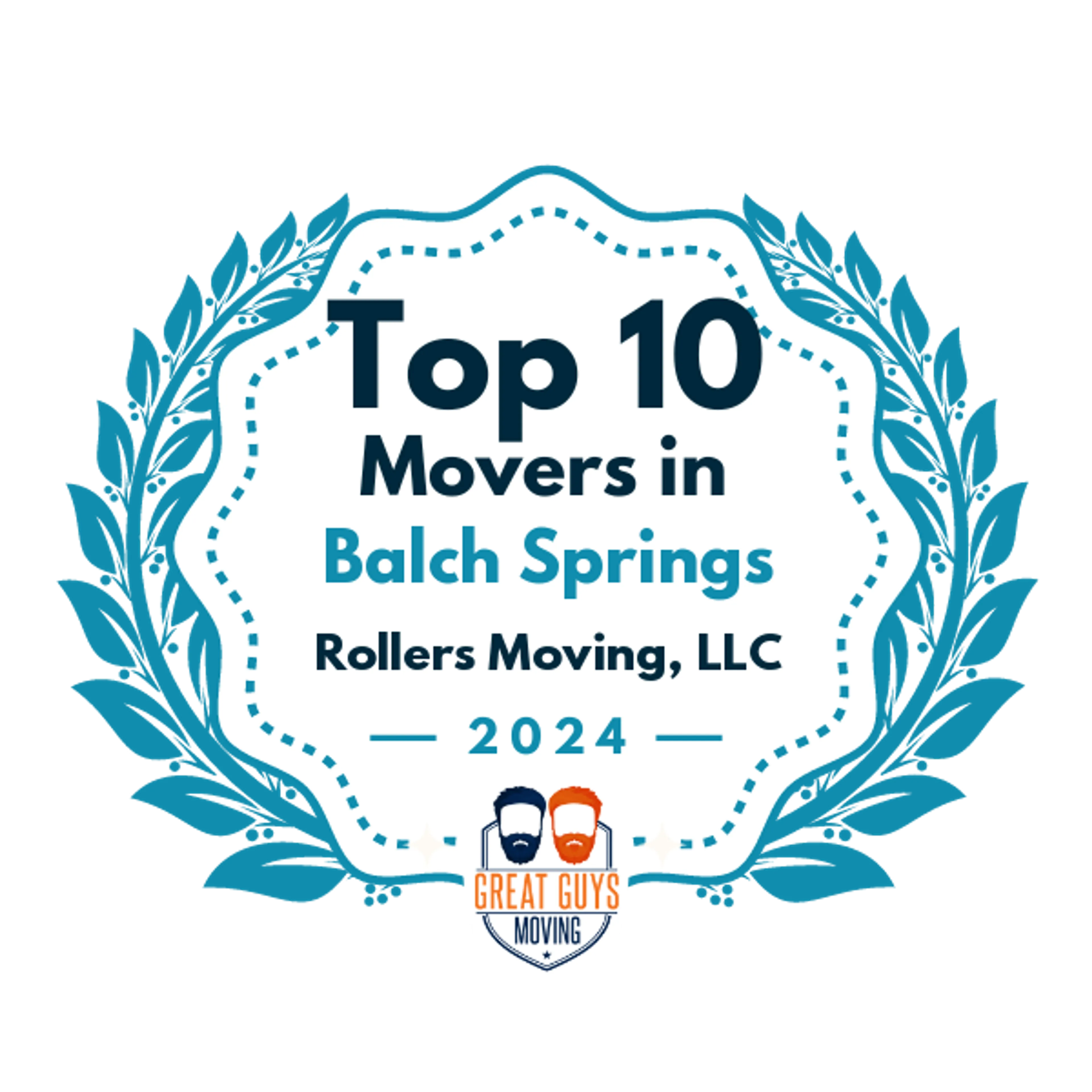 Top 10 Movers in Plano, TX 2024 award