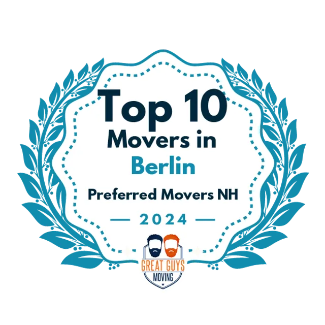 Top 10 Movers in Manchester, NH 2024 award