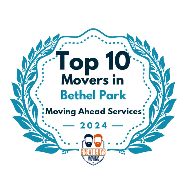 Top 10 Movers in Pittsburgh, PA 2024 award