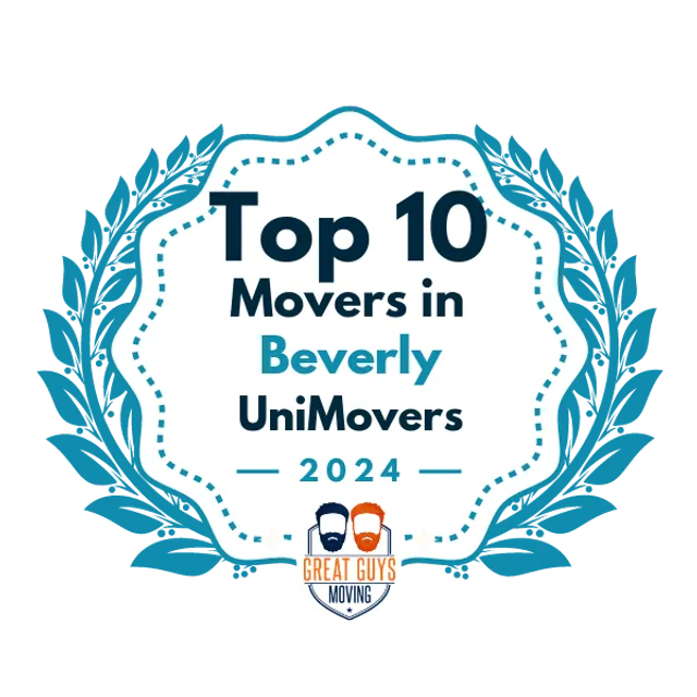 Top 10 Movers in Lynn, MA 2024 award