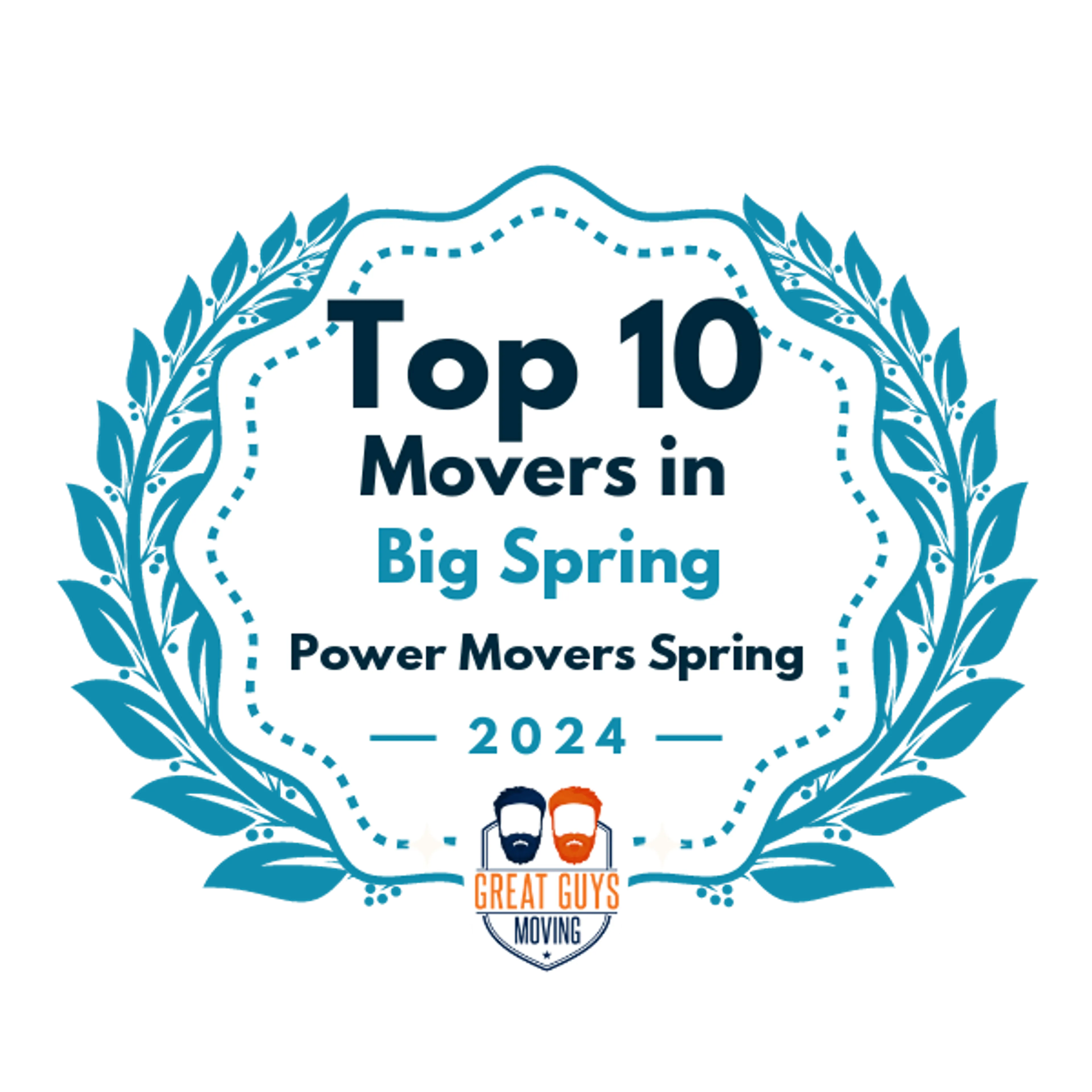 Top 10 Movers in Conroe, TX 2024 award