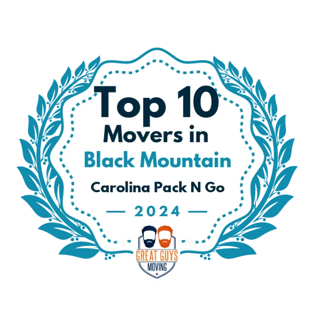 Top 10 Movers in Asheville, NC 2024 award