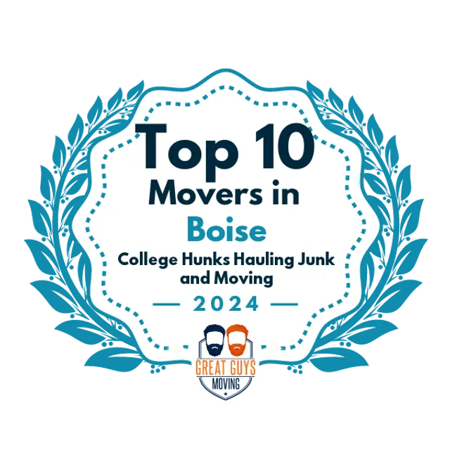 Top 10 Movers in Boise, ID 2024 award