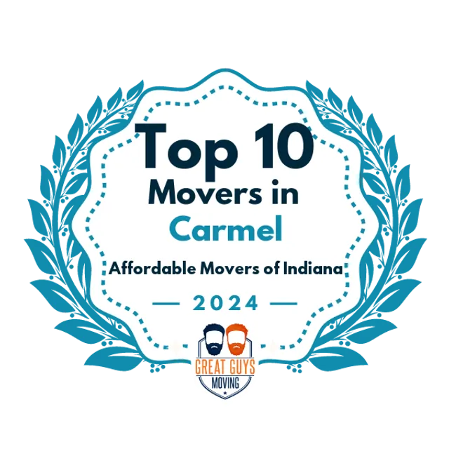 Top 10 Movers in Indianapolis, IN 2024 award